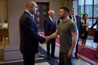 Zelenskyj se před kamerami pohádal s bulharským prezidentem. Ten novináře vyhodil - Novinky